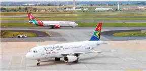  ?? - Reuters file picture ?? FINANCIAL CRUNCH: The airline faced around nine billion rand of debt maturing at the end of June involving six or seven lenders, according to the Treasury.