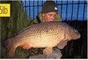  ??  ?? JACK Bremner used 20mm Sticky Manilla boilies for two big commons from a Northern club water to a best of 25lb 1oz. 25lb