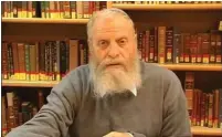  ?? (Screenshot) ?? RABBI YOEL BIN-NUN, co-founder of the Har Etzion Yeshiva and of Gush Emunim: Allow non-Orthodox services in the upper Western Wall plaza.