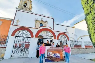  ?? XUXY ORTIZ ?? En La Sauceda veneraron al Divino Pastor