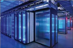  ?? The Associated Press ?? A server room at a Facebook data centre. Enhanced labour mobility is high on the list of objectives for the Canadian government as it gears up for next month’s start of negotiatio­ns on a renewed North American Free Trade Agreement.