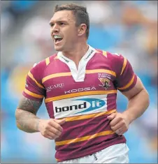  ??  ?? JOINING THE ELITE: Danny Brough is edging towards top 10 all-time points scorers