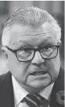  ??  ?? Ralph Goodale