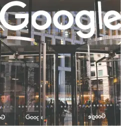  ?? BEN STANSALL / AFP via Gett y Images Files ?? France’s competitio­n regulator, the Autorité de la concurrenc­e, ruled on Thursday that Google has three months to arrange deals to pay publishers.