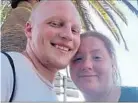  ?? COURTESY OF SWISHER FAMILY ?? Patrick Burns and Alley Swisher never got to carry out their marriage plans after a hit-andrun driver killed Burns in July near Sorrento.