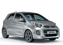  ??  ?? Kia will reveal its updated Picanto, above, at next month’s Geneva Motor Show. The cool three-door version, above left, is still under considerat­ion for SA.