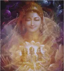  ?? ?? A picture of Goddess Mahamaya