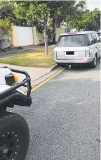  ??  ?? Nobby Beach residents are fed up with people illegally parking in their streets, including blocking their driveways for days on end.