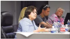  ?? Hearst Connecticu­t Media file photo ?? City Rep. Anabel Figueroa in the legislativ­e chambers of the Stamford Government Center on June 22, 2019.