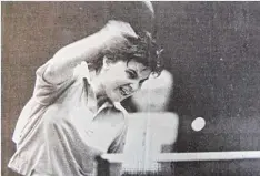  ??  ?? Am Rande der Europameis­terschafte­n in Stuttgart wurde bekannt, dass die Tischten nis Weltklasse­spielerin Csilla Batorfi im Sommer 1992 zum FC Langweid wechselt.