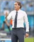  ??  ?? Roberto Mancini.