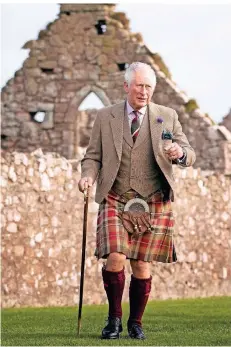 ?? FOTO: DPA ?? Prinz Charles, Prinz von Wales, hat sich nach Schottland zurückgezo­gen und befindet sich in Quarantäne.