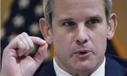  ?? Photograph: Patrick Semansky/AP ?? Congressma­n Adam Kinzinger: ‘I think it’ll be a very difficult majority for [Kevin McCarthy] to govern unless he just chooses to go absolutely crazy with them.’