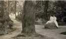  ?? Cadbury archive, Mondelēz Internatio­nal ?? The boulders once attracted tourists in their best clothes who posed for photos. Photograph: Bournville Works Magazine/