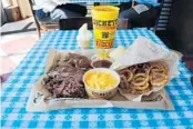  ?? CENTER FOR SCIENCE IN THE PUBLIC INTEREST ?? Dickey’s Barbecue Pit will have special deals during the summer, including free kids’ meals on Sundays and free delivery.