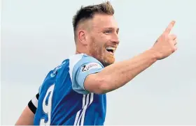  ?? SNS. ?? Rory McAllister signed for Cove Rangers for a five-figure fee.