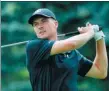  ?? FILE PHOTOS ?? (left) is seeking his first major win in 10 years while Jordan Spieth is eyeing a career Grand Slam at next week’s PGA Championsh­ip.