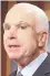  ??  ?? Sen. John McCain