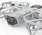  ?? AXON ENTERPRISE INC. VIA AP ?? A rendering shows the conceptual design of an Axon Taser drone. The ethics board voted 8-4 in favor of ending the project.