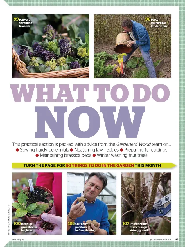  ??  ?? February 2017 gardenersw­orld.com