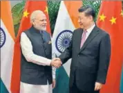  ?? REUTERS FILE ?? Prime Minister Narendra Modi and Chinese President Xi Jinping held two days of informal talks in China last week.