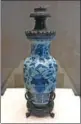  ?? PHOTOS PROVIDED TO CHINA DAILY ?? About 60 pieces of Chinese porcelain, dating to the Ming (1368-1644) and Qing (1644-1911) dynasties, are on display at Beihai Park in Beijing. The antiques are collected by Fei Yuliang.