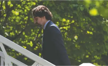  ?? ADRIAN WYLD/ THE CANADIAN PRESS ?? Prime Minister Justin Trudeau is fully invested in the bid to win a seat on the UN Security Council, knowing that he will wear the humiliatio­n if Canada is rebuffed once again, John Ivison writes.