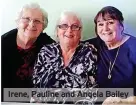  ?? ?? Irene, Pauline and Angela Bailey