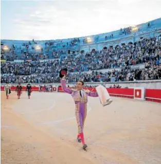  ?? // EFE ?? Enrique Ponce, en Nimes