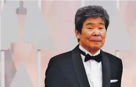  ??  ?? Isao Takahata numa cerimónia de entrega do Óscar