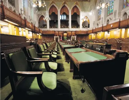  ?? ADRIAN WYLD / THE CANADIAN PRESS FILES ?? Of 25 MPs in the House of Commons interviewe­d by Rose St-Pierre, almost half expressed “confusion” as to the definition of sexual harassment.
