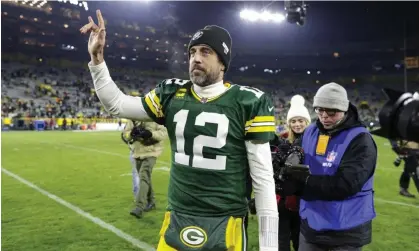  ?? Photograph: Matt Ludtke/AP ?? Aaron Rodgers is a four-time MVP.