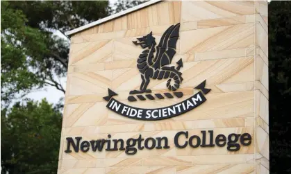  ?? Photograph: Bianca de Marchi/AAP ?? Newington college has announced it will transition to being co-educationa­l, prompting furious opposition from some parents and former students.