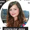  ?? ?? Victoria star Jenna Coleman started out in Emmerdale