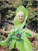  ?? CHAD HIPOLITO THE CANADIAN PRESS ?? Carol Francey, a.k.a. Granny Grass, has been using pot for 52 years, mostly in secret.