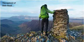  ??  ?? The summit of Dale Head.