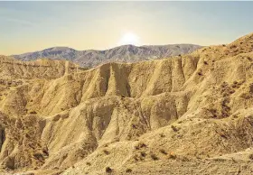  ?? ?? El desierto de Tabernas es uno de los paisajes más icónicos de Almería