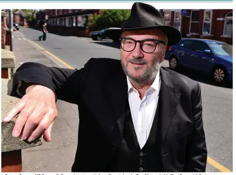  ??  ?? >
Former Respect MP George Galloway is to target Labour Deputy Leader Tom Watson in his West Bromwich East seat