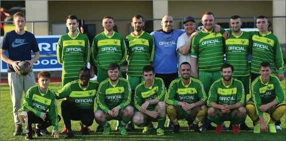  ?? Photo by Domnick Walsh ?? The Mitchels Avenue team that beat QPR 4-0 in the Tommy Healy Memorial Cup Third Round match in Mounthawk Park, Tralee .