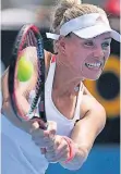  ?? FOTO: DPA ?? Kampfgeist: Typisch für Angelique Kerber.