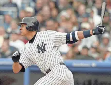  ?? ROBERT DEUTSCH/USA TODAY SPORTS ?? Alex Rodriguez finished his MLB career with 696 home runs, 2,086 RBI and 329 steals.