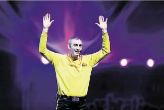  ?? Getty Images ?? Greg Page, pictured in his last performanc­e as the Yellow Wiggle, has a new Christmas album out this week.