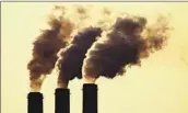  ?? CHARLIE RIEDEL Associated Press ?? THE “good neighbor” rule is intended to restrict smokestack emissions that pollute downwind areas.