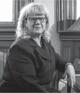  ?? JEAN LEVAC • POSTMEDIA NEWS ?? Janice Charette will become interim Clerk of the Privy Council on March 9.