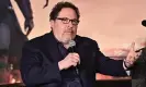  ?? ?? Sheer passion for the saga … Jon Favreau at a press junket for The Mandaloria­n in 2019. Photograph: Alberto E Rodríguez/Getty Images for Disney