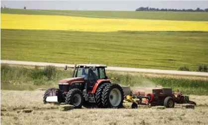  ?? ?? Agricultur­e is the world’s largest industry. Photograph: Jeff McIntosh/AP