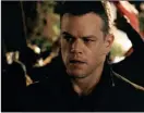  ??  ?? TUNN KARAKTäR. Matt Damon i huvudrolle­n är säkerheten själv, men ändå blir filmen lite platt.