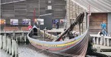  ?? CAMERON HEWITT ?? In Denmark, visitors can view replica Viking ships in Roskilde’s harbour — and even row and sail a reconstruc­ted ship around the fiord.