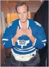  ?? CHARLEY GALLAY/KCSPORTS20­14 ?? Lifelong Maple Leafs fan Will Arnett is still hoping to see them win a Stanley Cup.