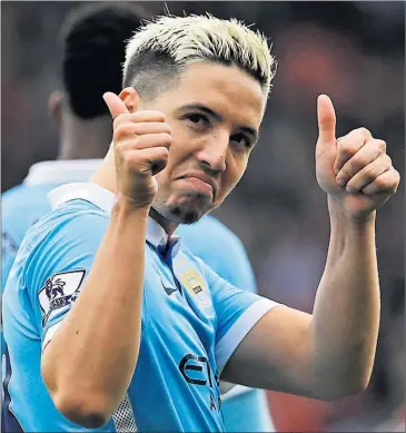  ??  ?? OBJETIVO. Samir Nasri podría ser uno de los elegidos para reforzar al Sevilla antes del cierre.